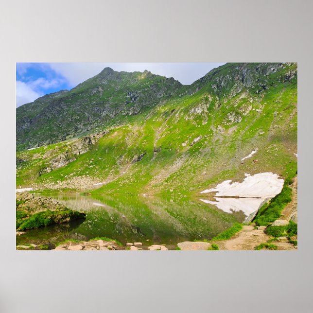 Pendiente del lago Balea – Impresión alpina de Rum (Frente)