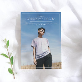 Pendiente | Invitación de graduación fotográfica d