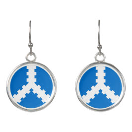 Pendientes Lunas gemelas de SCA Lunas de población ganadores