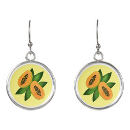 Pendientes Papel de envolvimiento de fruta de Papaya