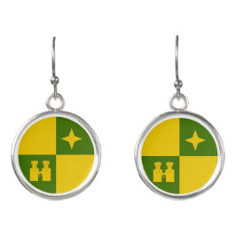 Pendientes SCA Castle North Populace Badge Earrings