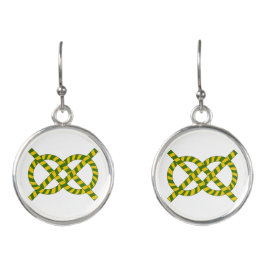 Pendientes SCA Nottinghill Coill Populace Badge Earrge