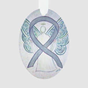 Pendor de ornamento ángel de la cinta de sensibili