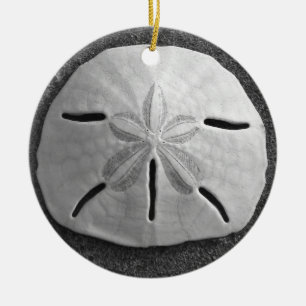 Pendor de ornamento de playa de arena dorada