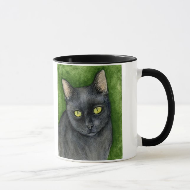 Penélope - la taza afortunada del gato negro (Derecha)