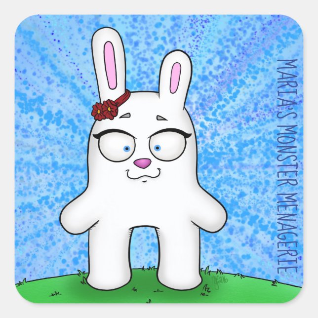 Penélope, pegatinas (Anverso)