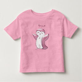 Pengu Happy Penguin(DustyRose) Camiseta para Niño