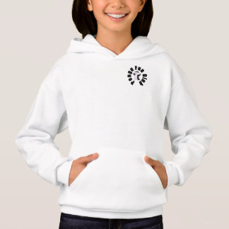 Pengu Happy Penguin Fun Club (Black-W) Kids Hoodie