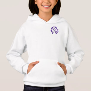 Pengu Happy Penguin Fun Club (Violet-W) Kids Hoodi