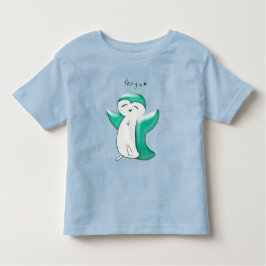 Pengu Pingüino Feliz (Verde) Camiseta para Niño Pe