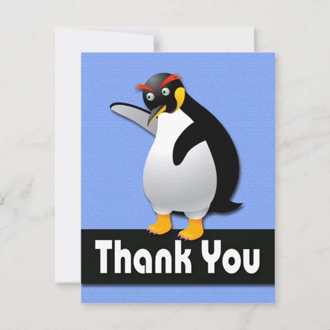 PENGUIN GRACIAS A LAS TARJETAS DE NOTA (Anverso)