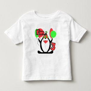 Penguin: Tengo 3 camisetas de cumpleaños y regalos