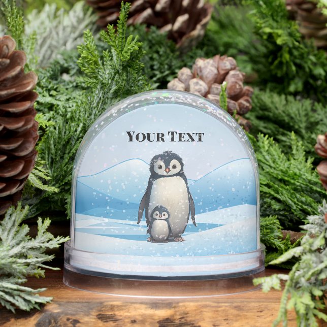 Penguins Design Snow Globe (Invierno)