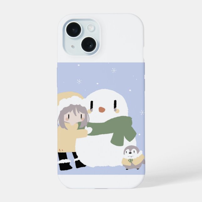 Penguins Playing in the Snow (Reverso )