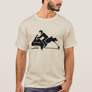 "Península superior ENCIMA camiseta de la ceniza