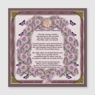 Peniques del imán del ángel del cielo