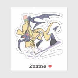 PenLightLight el Pegatina de inyl de dragón