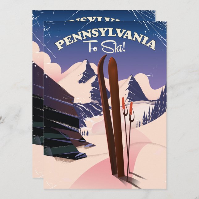 Pennsylvania To Ski (Anverso / Reverso)