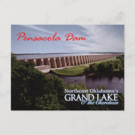 Pensacola Dam...Grand Lake OK  postal v2