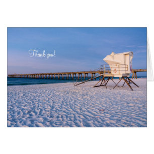 Pensacola Morning Lifeguard Stand & Pier Gracias