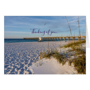 Pensacola Sand Dunes Pier Mañana Pensando En Ti