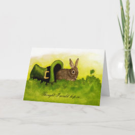 Pensado saltaría en la tarjeta del día de St