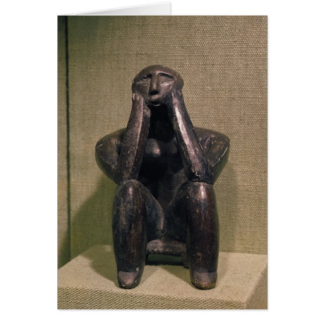 Pensador de Cernovoda, cultura de Hamangia (Frente)