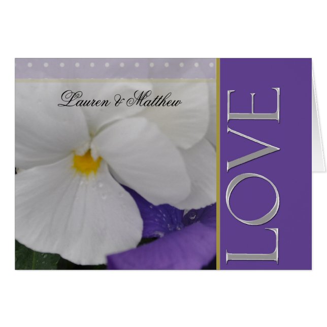 Pensamiento blanco (Anverso (Horizontal))