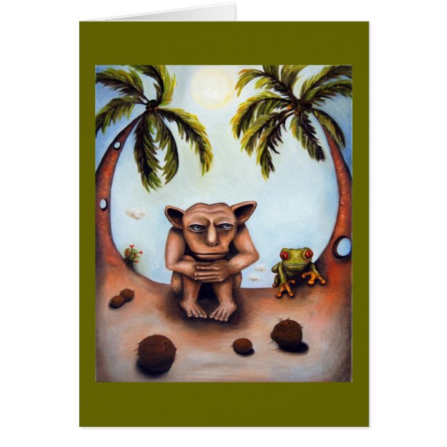 Pensamiento en los cocos (Frente)