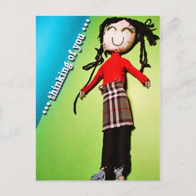 Pensamiento en usted 8 PK. Postales (Anverso)