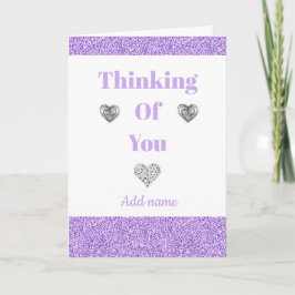 Pensamiento personalizado especial de tu tarjeta