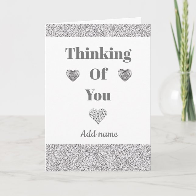 Pensamiento personalizado especial de tu tarjeta (Anverso)