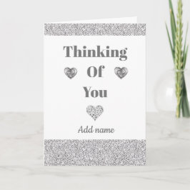 Pensamiento personalizado especial de tu tarjeta