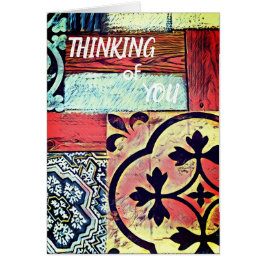 Pensamiento simple de ti saludo