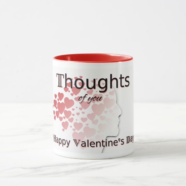 Pensamientos de tu taza de San Valentín (Centro)