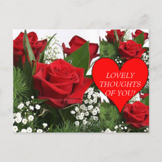 ¡PENSAMIENTOS ENCANTADORES! Postal
