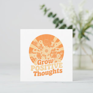 Pensamientos positivos de crecimiento - Floral Ins