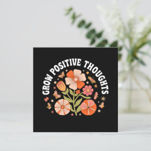 Pensamientos positivos de crecimiento - Floral Ins