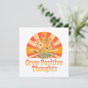 Pensamientos positivos de crecimiento - Floral Ins