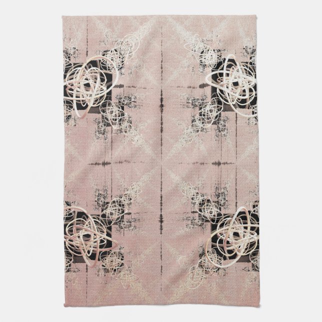 Pensando en que el pastel rompe la toalla de té (Vertical)