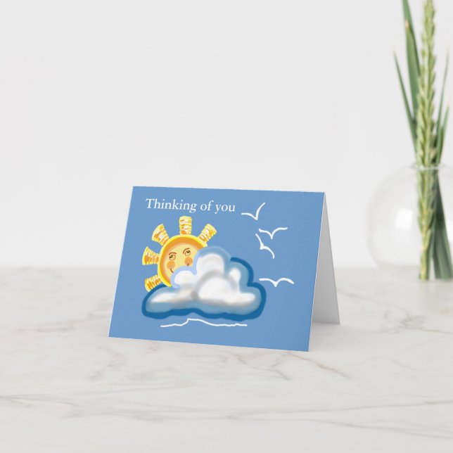 Pensando en su tarjeta (Anverso)