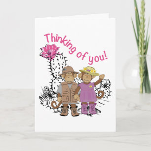 Pensando en su tarjeta de felicitación