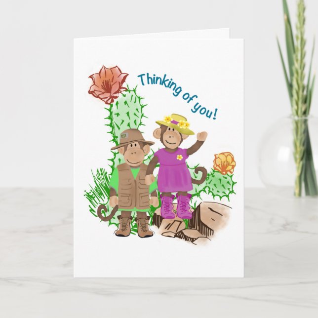 Pensando en su tarjeta de felicitación (Anverso)