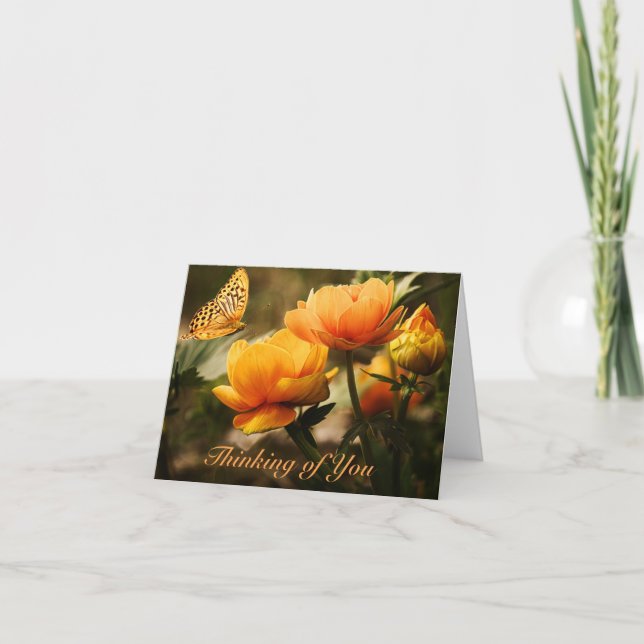 Pensando en su tarjeta de felicitación con Blank I (Anverso)