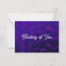 Pensando en su tarjeta de nota plana