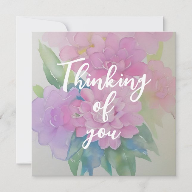 Pensando en ti (Anverso)