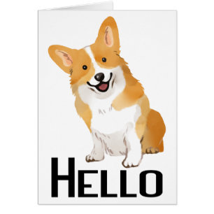 Pensando en Ti Cachorro Perrito Corgi Hola