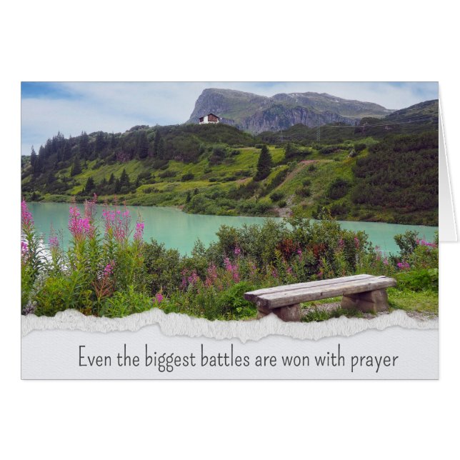 Pensando en ti en la montaña austríaca (Anverso (Horizontal))