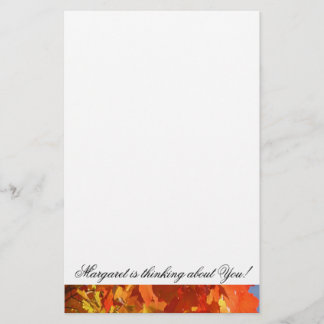 ¡Pensando en Ti! papelería personalizada Otoño