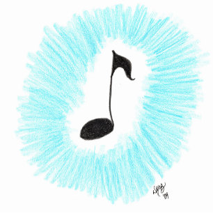 Pensando en ti/sólo una nota de la tarjeta azul